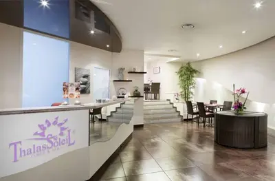 Coin salon dans l'établissement #A1K STUDIO JUNIOR - MARINA RIVIERA BAY Near Airport