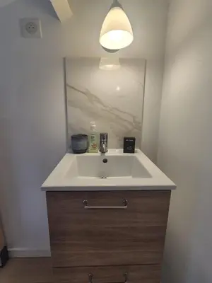 Plan de l'établissement Le Nid d Azur Duplex vue Mer Centre Ville