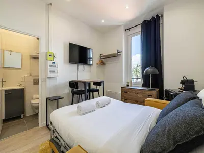 Plan de l'établissement Gorgeous studio - Cannes center - Mobility Lease