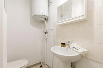 Salle de bains dans l'établissement Le Lido YourHostHelper