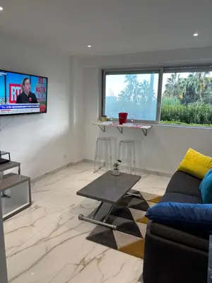 Télévision ou salle de divertissement dans l'établissement Studio Design mer