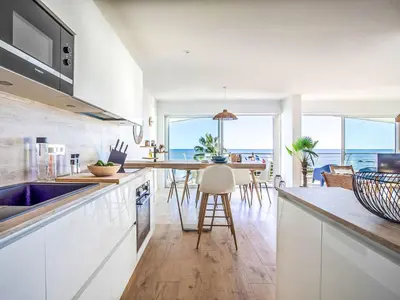 Cuisine ou kitchenette dans l'établissement Apartment Le Chantilly-3 by Interhome