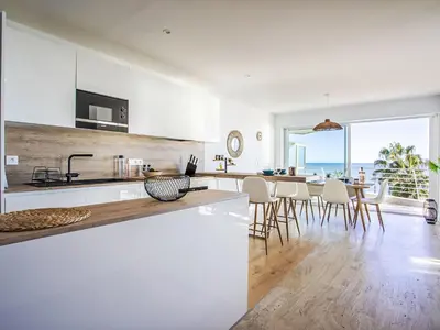 Cuisine ou kitchenette dans l'établissement Apartment Le Chantilly-3 by Interhome