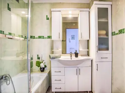 Salle de bains dans l'établissement Apartment Le Cagnes Beach-4 by Interhome
