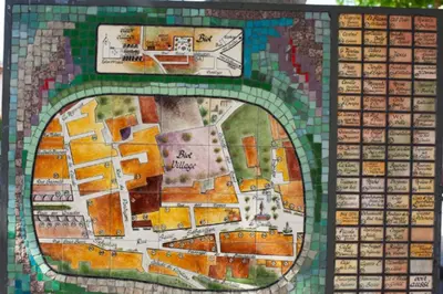 Plan de l'établissement Joli 2 pièces calme & vue au coeur de Biot village