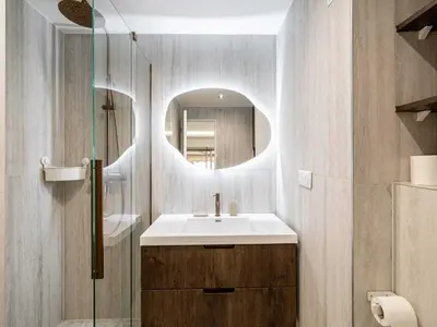 Salle de bains dans l'établissement Elegant Apt with balcony 1BD 4P - Croisette Cannes