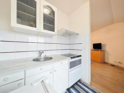 Cuisine ou kitchenette dans l'établissement Studio Etoile d'Or by Viva Riviera
