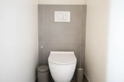 Salle de bains dans l'établissement One bedroom apartment with beautiful sea view