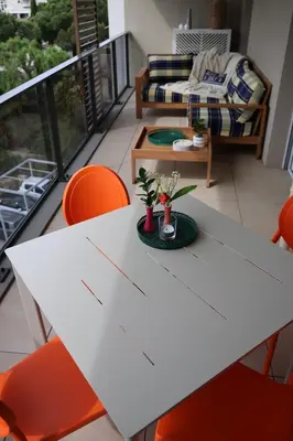 Coin salon dans l'établissement Appartement Alchimy