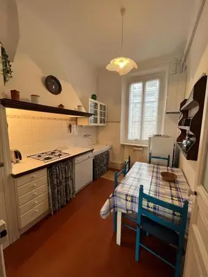 Cuisine ou kitchenette dans l'établissement A005 Spacious and bright apt close to Croisette