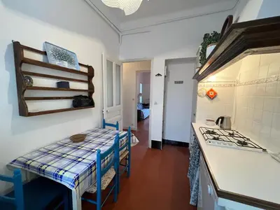 Cuisine ou kitchenette dans l'établissement A005 Spacious and bright apt close to Croisette