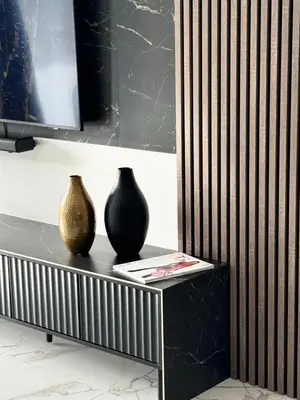 Télévision ou salle de divertissement dans l'établissement Appartement Moderne à Cannes