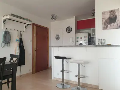Cuisine ou kitchenette dans l'établissement Il Leone di Cecilia
