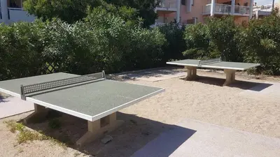Tennis de table au sein de l'établissement Appartement avec Vue Cap d'Antibes ou à proximité