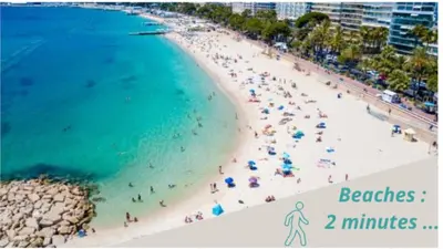 Plage de l'appartement ou située à proximité