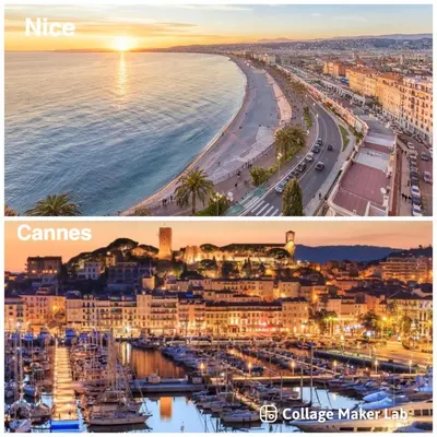 Vue générale sur la mer ou vue sur la mer prise depuis l'appartement