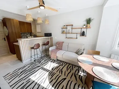 Plan de l'établissement Lovely 1 bedroom rue Pasteur near the Croisette 246