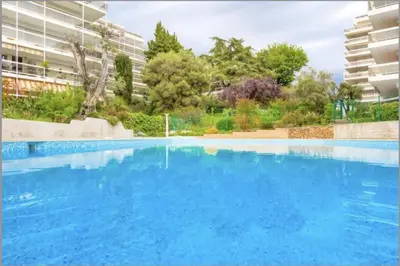 Piscine de l'établissement CANELLE- Beau 2p,tout confort, vue mer, piscine ou située à proximité
