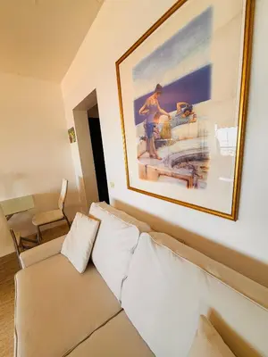 Coin salon dans l'établissement Marina Baie des Anges - Studio - Villeneuve-Loubet