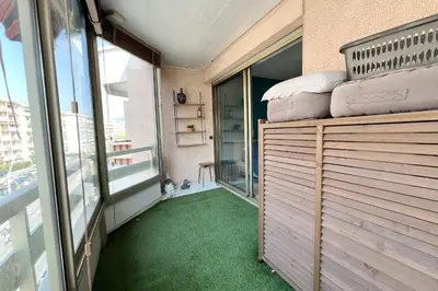Plan de l'établissement T2 apartment with terrace in Cannes