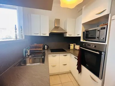 Cuisine ou kitchenette dans l'établissement Bright one bedroom apartment in the center of Cannes13 minutes walk to the Palais des Festivals - 2290