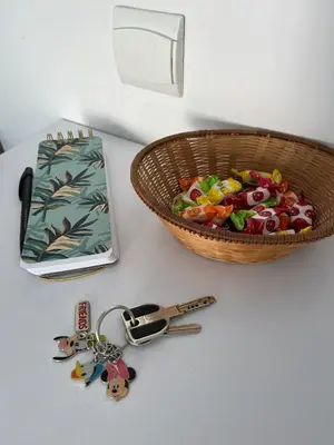 Nourriture dans l'appartement ou à proximité