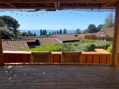 Paysage naturel près de la maison de vacances