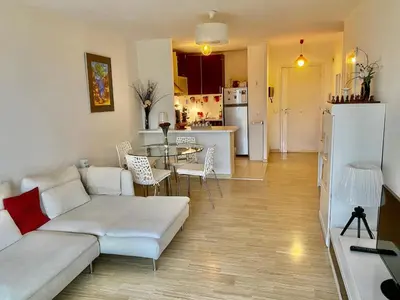 Cuisine ou kitchenette dans l'établissement Serenity