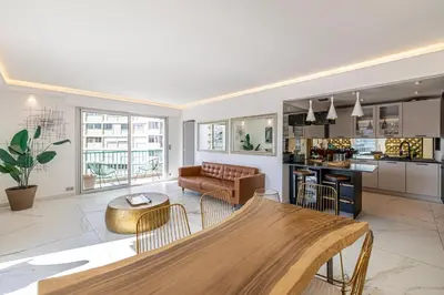 Cuisine ou kitchenette dans l'établissement Modern apartment - 3BR- 6P - Croisette Plage