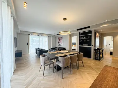Coin salon dans l'établissement GRAY DUBOY D'ANGERS Luxury 3 bedrooms Croisette