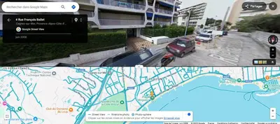 Plan de l'établissement Studio 100m plage