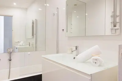Salle de bains dans l'établissement Immogroom - Renovated & Cozy One-Bedroom Flat
