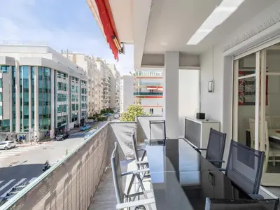 Plan de l'établissement Modern apartment - 2BR-4P- Croisette plage