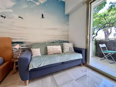 Plan de l'établissement Studio Baie des Anges à deux pas de la mer