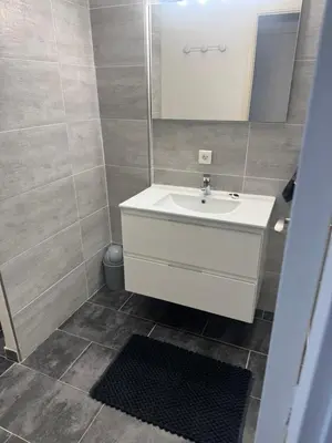 Salle de bains dans l'établissement Appartement cosy