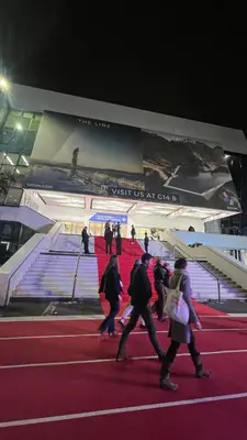 Clients de l'établissement Cannes Center, minutes walk from the Palais des festivals, Beaches, La Croisette and Rue d'Antibes