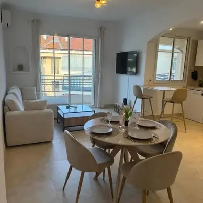 Charmant T2 rénové avec grande terrasse