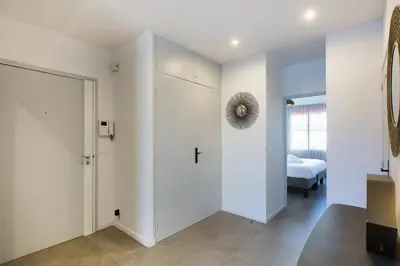 Un ou plusieurs lits dans un hébergement de l'établissement YELLOW DUBOY D'ANGERS 2 Bedrooms