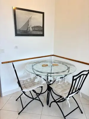 Plan de l'établissement Sea & Port View Cozy Studio at Marina Baie des Anges