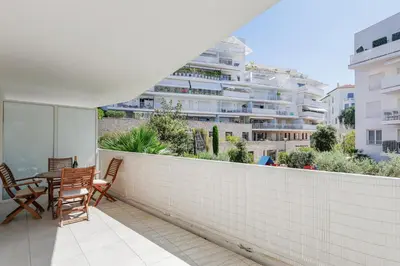 Balcon ou terrasse dans l'établissement Cannes Maria YourHostHelper
