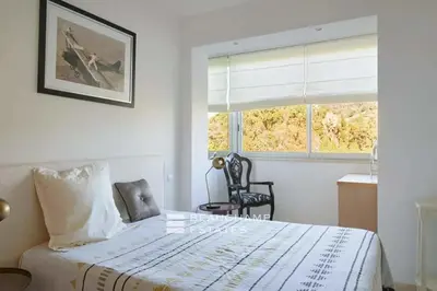 Un ou plusieurs lits dans un hébergement de l'établissement REF 1969 - Cannes - Penthouse with panoramic sea view for rent