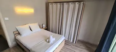 Un ou plusieurs lits dans un hébergement de l'établissement Le Monte Carlo