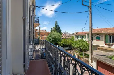 Balcon ou terrasse dans l'établissement Appartement Caire - Welkeys