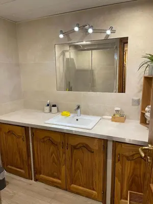 Salle de bains dans l'établissement Provençale de Biot