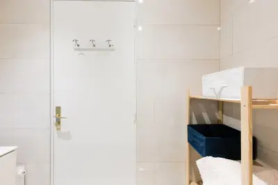 Salle de bains dans l'établissement Rives dor