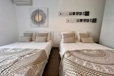 Un ou plusieurs lits dans un hébergement de l'établissement REF 1921 - Cannes - Apartment for rent