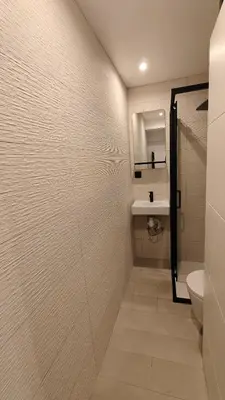 Salle de bains dans l'établissement Studio moderne