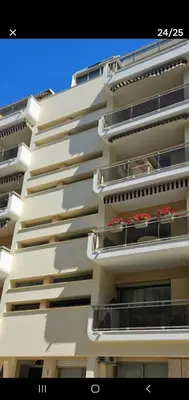 Balcon ou terrasse dans l'établissement Appartement 2 pièces carré d or Les Floralies