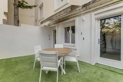 Balcon ou terrasse dans l'établissement 2 chambres Martinez