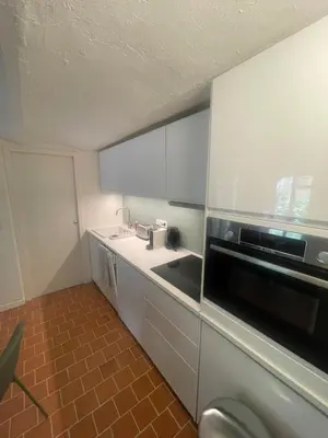Cuisine ou kitchenette dans l'établissement Studio La Croisette Cannes La Croix d'Or 2